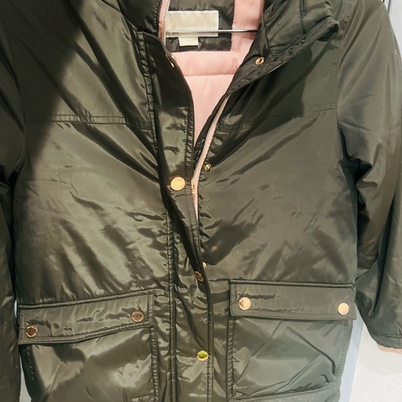 Michael Kors Big Girls' Snorkel Jacket , Green (Size 10/12) - Picture 13 of 13